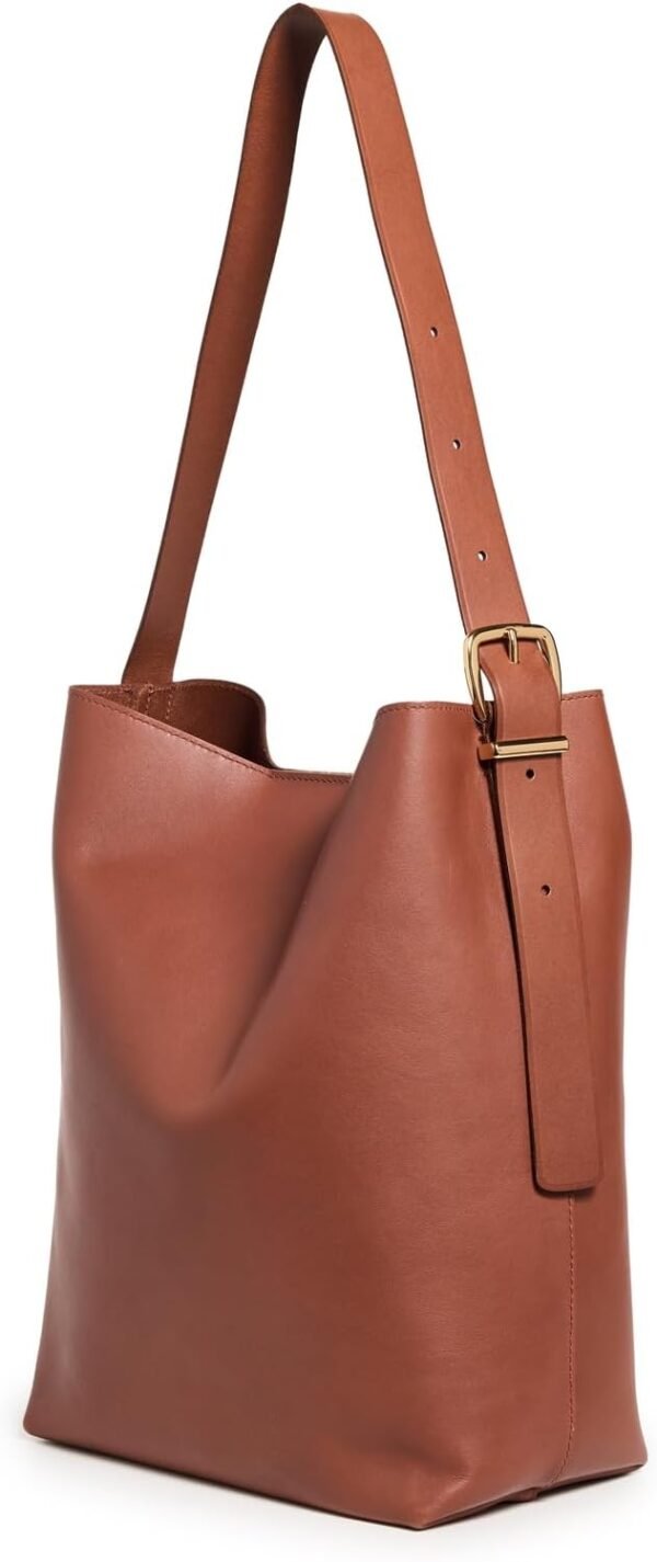 Women's The Essential Bucket Tote in Leather