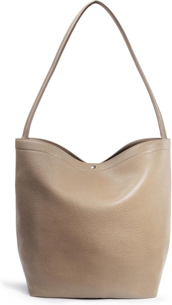 Bags for Women  Leather Bucket Bags Minimalist Shoulder Handbag