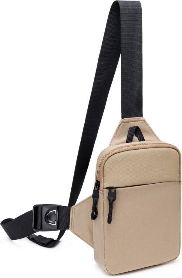 Mini Sling Bag for Women and Men, Small Crossbody Bag Casual Trendy Waterproof Phone Chest Bag for Travel