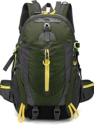 Hiking Backpack Men Unisex Waterproof Backpack Travel Pack Hiking Sports Bag Pack Outdoor Climbing Mountaineering Camping Backpack For Male