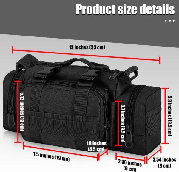 Tactical Sport Duffle Bag Water Resistant Deployment Bag one size