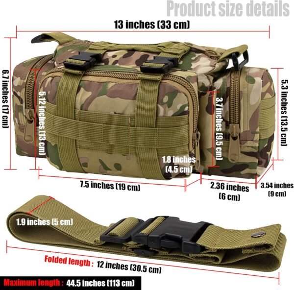 Tactical Sport Duffle Bag Water Resistant Deployment Bag (#1)